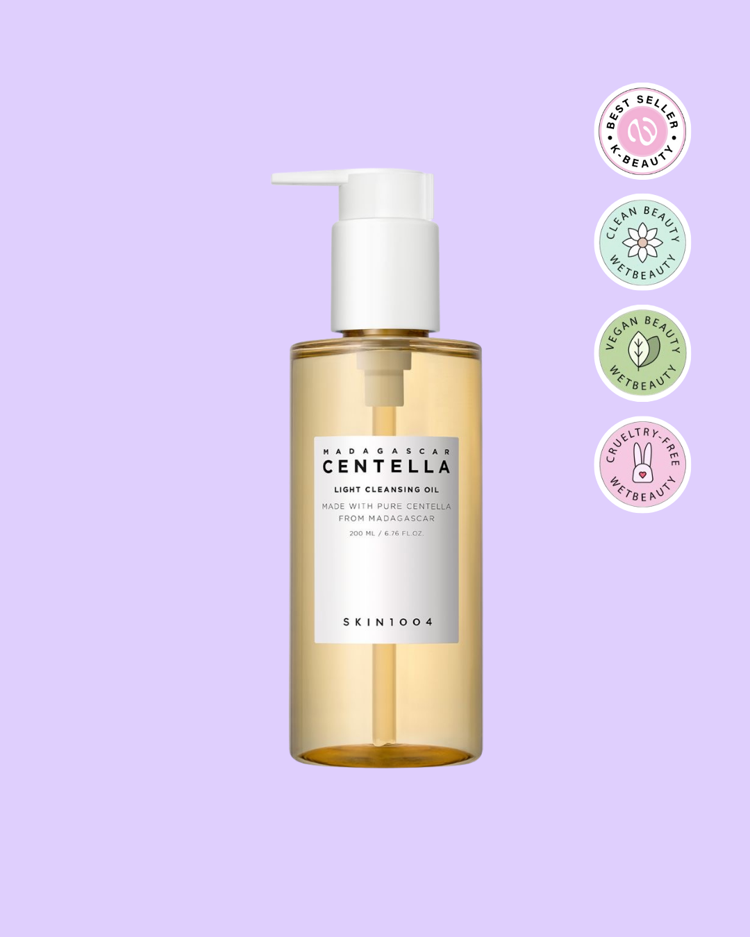Skin1004 Madagascar Centella Light Cleansing Oil 200ml