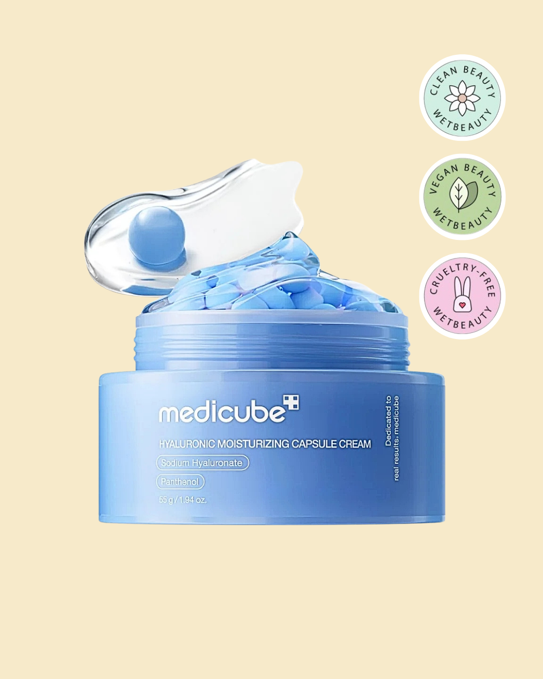 Medicube Hyaluronic Moisturizing Capsule Cream 55ml