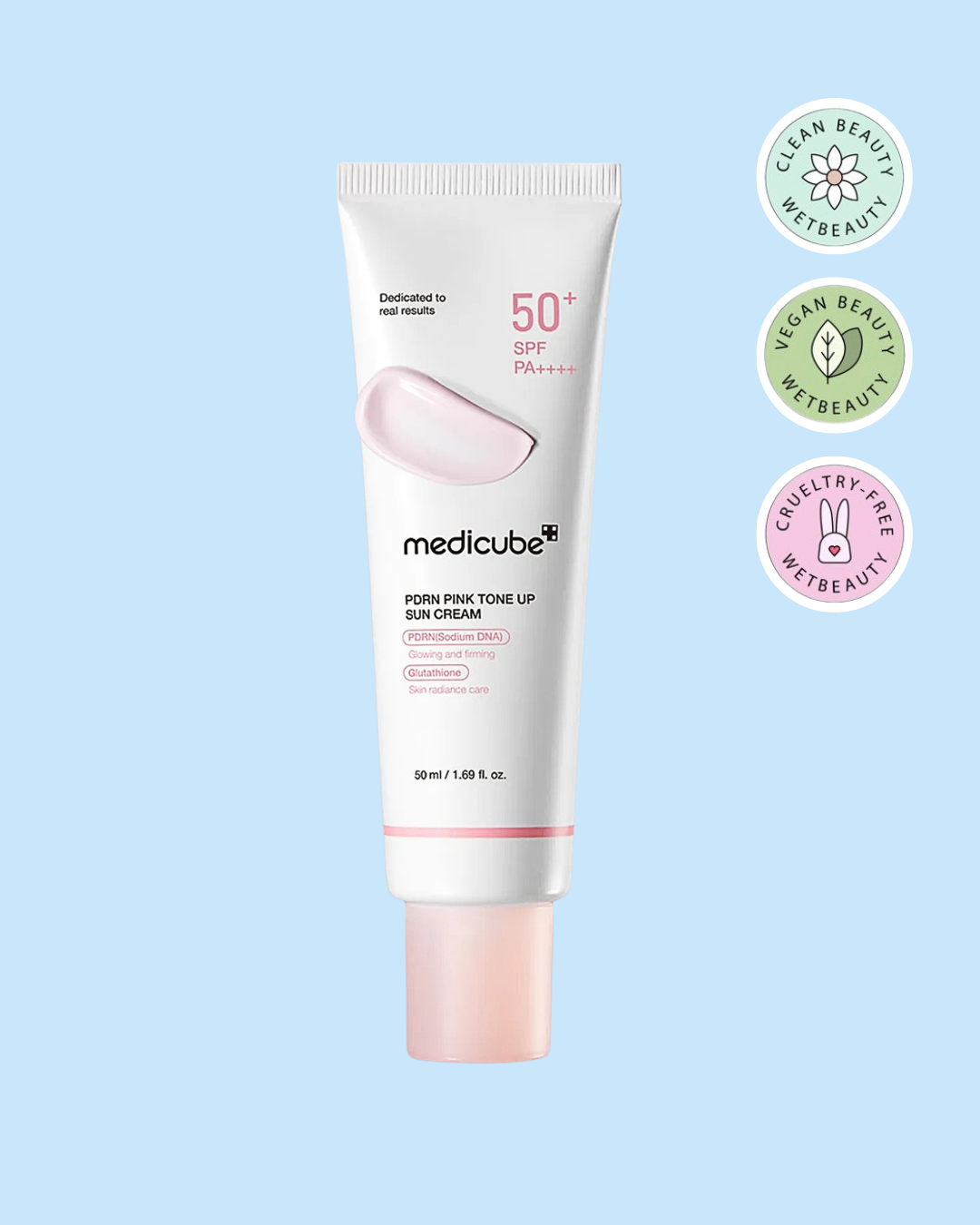 Medicube PDRN Pink Tone Up Sun Cream 50ml
