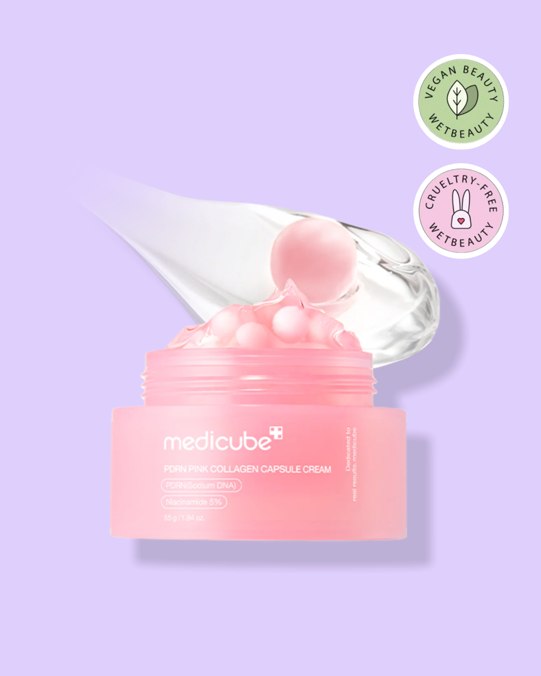 Medicube PDRN Pink Collagen Capsule Cream 55 g