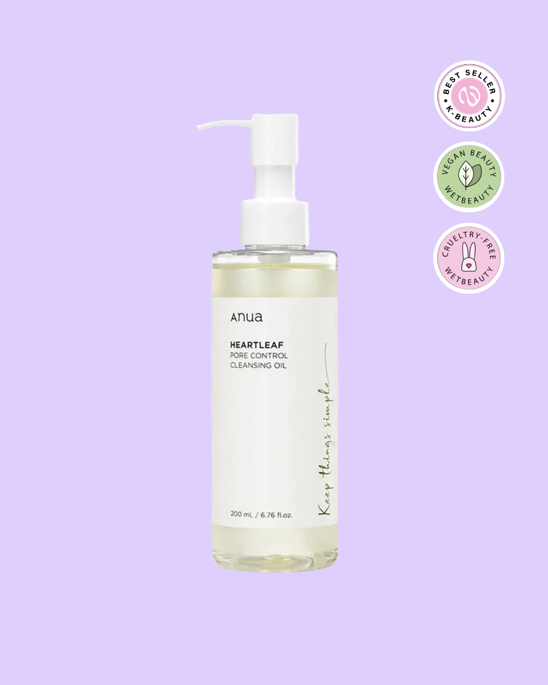 ANUA Heartleaf Pore Control Cleansing Oil 200ml